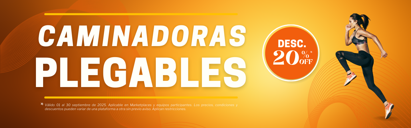 ¡VIVE LAS EL MES PATRIO CON MOVIMIENTO! CAMINADORAS PLEGABLES CON DESCUENTO ESPECIAL!