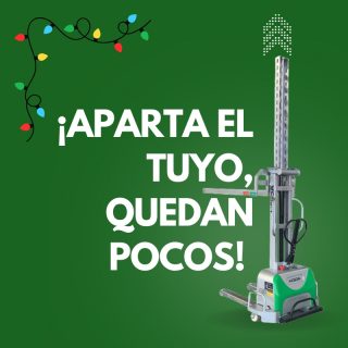 ¡ÚLTIMAS UNIDADES! APILADOR ELÉCTRICO HICODA CDDZ: POTENCIA PORTÁTIL PARA TU ALMACÉN.