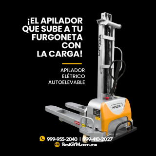 ¡Optimiza tu Última Milla con el Apilador Eléctrico Autoelevable CDDZ05!