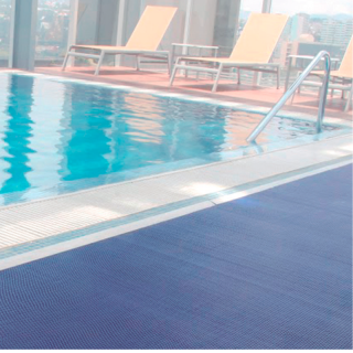 Piso para Albercas Antiderrapante